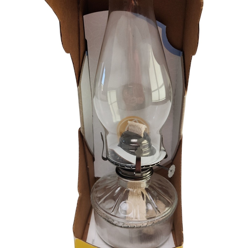 LampLight Chamber 110 Ultra Pure Glass Oil Lamp Tabletop Decorative Refillable
